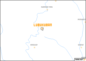map of Lubukuban