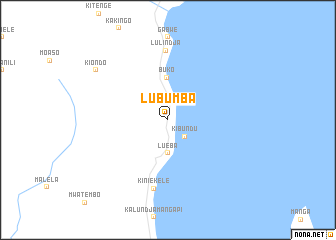 map of Lubumba