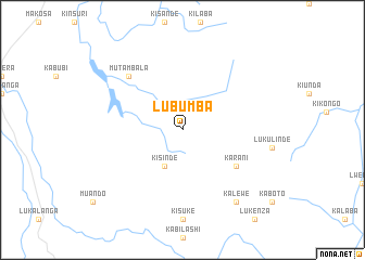 map of Lubumba