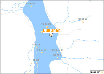 map of Lubunda