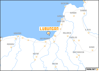map of Lubungan