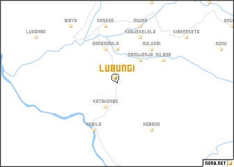 map of Lubungi