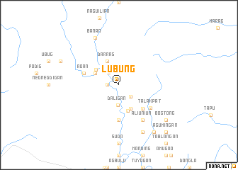 map of Lubung