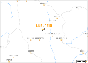 map of Lubunzia