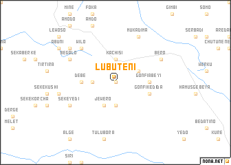 map of Lubu Tʼenī