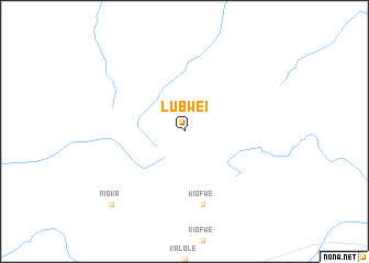 map of Lubwei