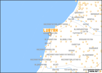 map of Lūbyah