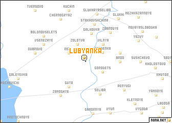 map of Lubyanka