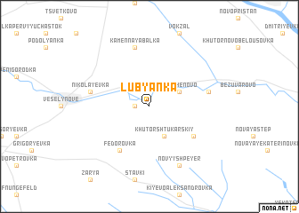 map of Lubyanka