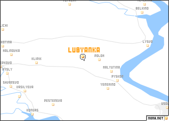 map of Lubyanka