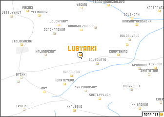 map of Lubyanki