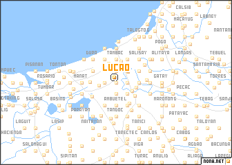 map of Lucao