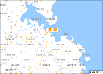 map of Lucap