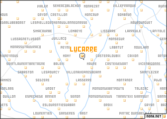 map of Lucarré