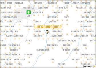 map of Lucas Vásquez