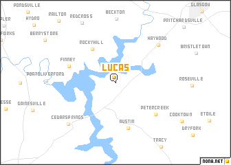 map of Lucas