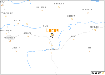 map of Lucas