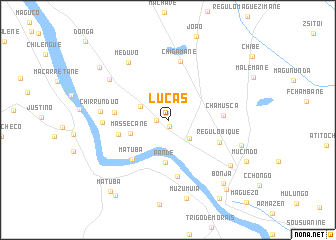 map of Lucas