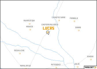 map of Lucas