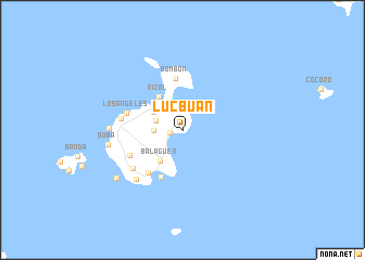 map of Lucbuan