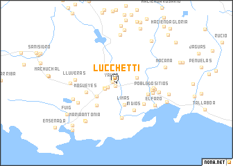 map of Lucchetti