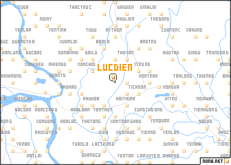 map of Lực Diền