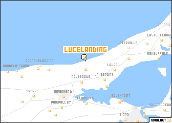 map of Luce Landing