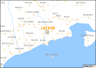 map of Lucena