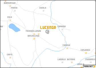 map of Lucenga