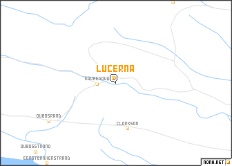 map of Lucerna