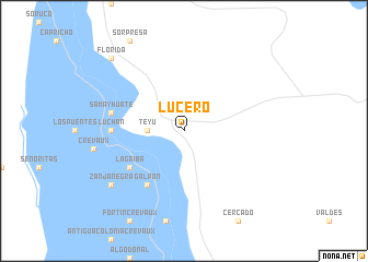 map of Lucero