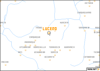 map of Lucero