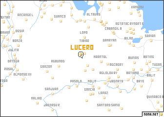 map of Lucero