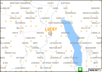 map of Lucey