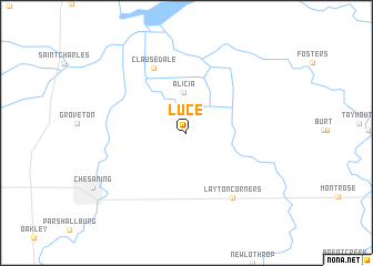 map of Luce