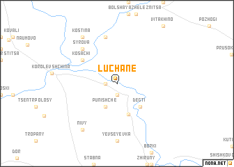 map of Luchane