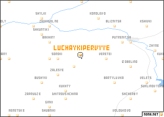 map of Luchayki Pervyye