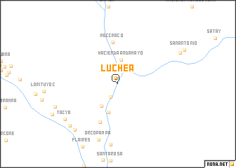 map of Luchea