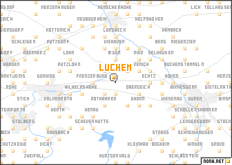 map of Luchem