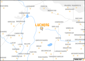 map of Lucheng