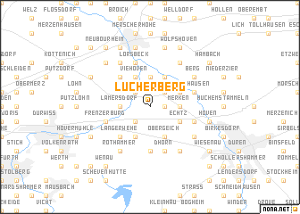 map of Lucherberg