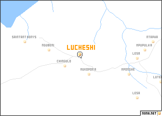 map of Lucheshi