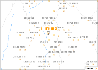 map of Luchima