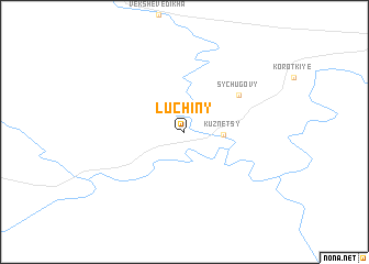 map of Luchiny