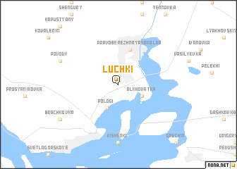 map of Luchki