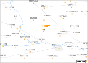 map of Luchny