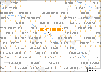 map of Luchtenberg