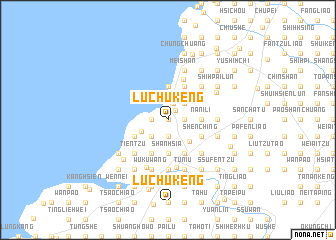 map of Lu-ch\