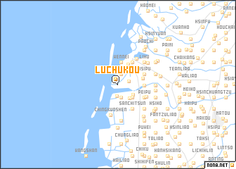 map of Lu-chu-kou