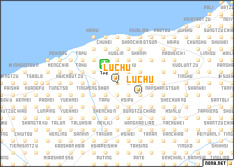 map of Lu-chu